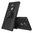 Dual Layer Rugged Tough Case & Stand for Sony Xperia XA2 Ultra - Black